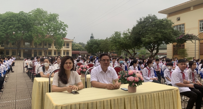 TRƯỜNG THCS NGUYỄN HUỆ TỔ CHỨC CÁC HOẠT ĐỘNG HƯỞNG ỨNG NGÀY SÁCH VÀ VĂN HÓA ĐỌC SÁCH 21/4 NĂM 2023